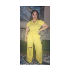 Load image into Gallery viewer, Chill Yellow 2 Piece Set
